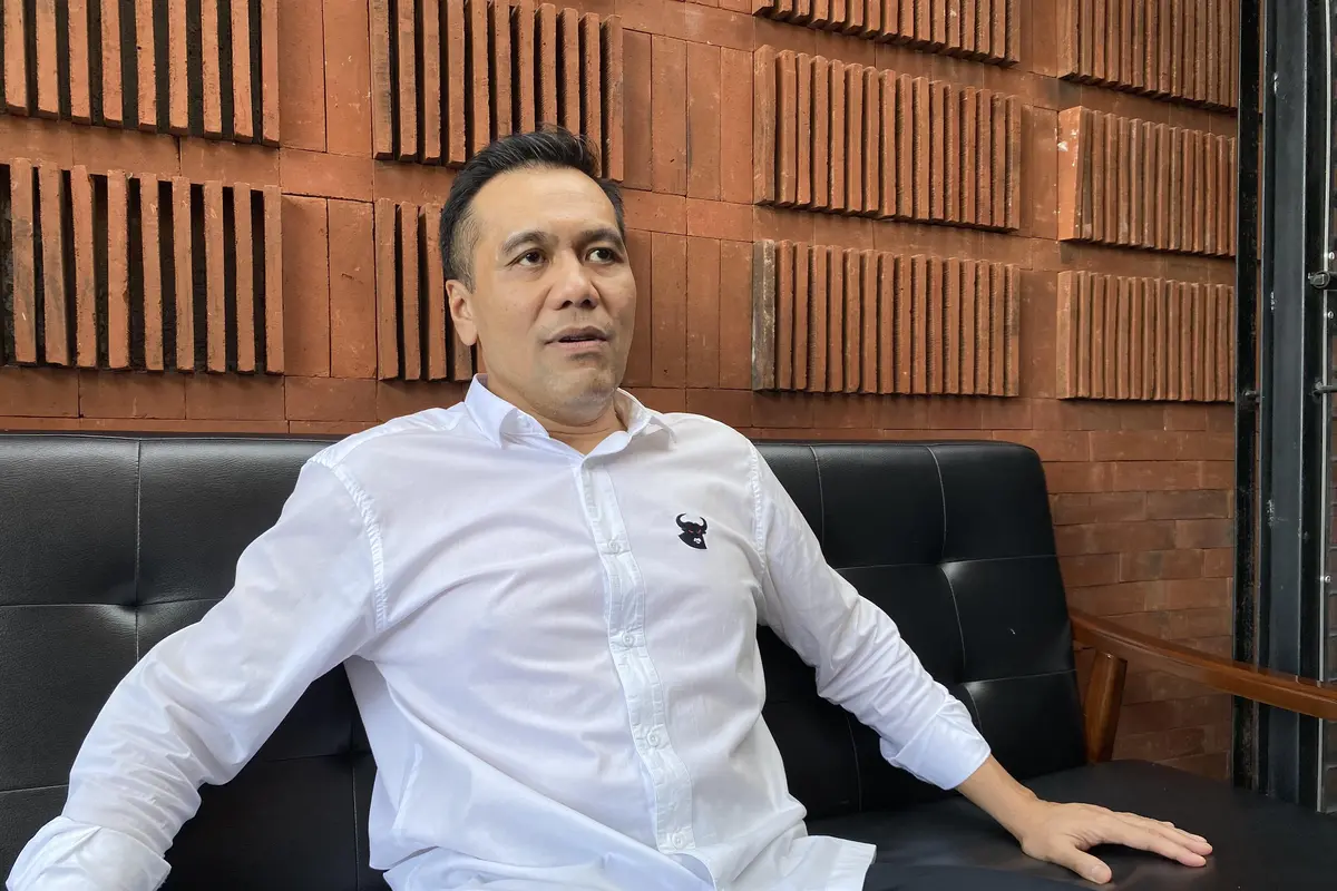 Juru bicara Tim Pemenangan Nasional (TPN) Ganjar Pranowo-Mahfud MD, Chico Hakim (Liputan6.com/Ady Anugrahadi)