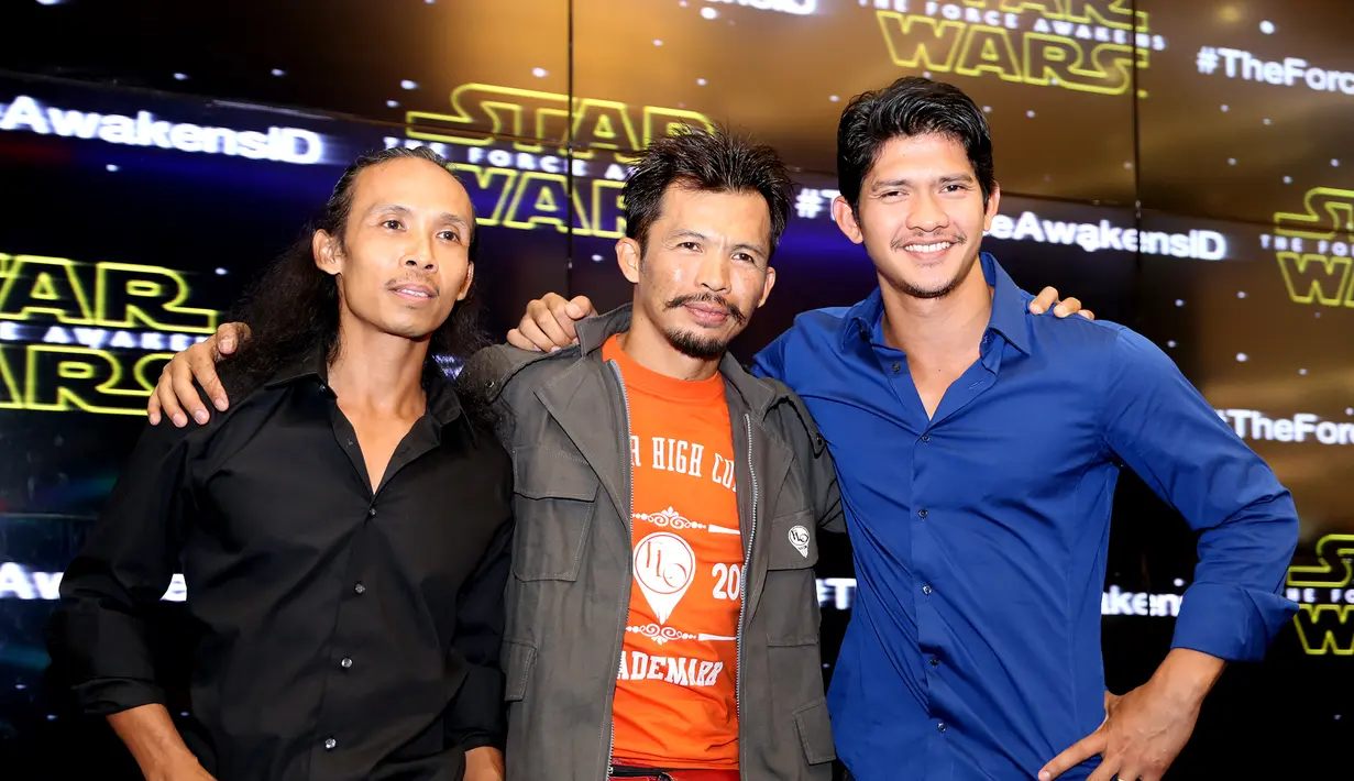 "Selain tentang film, kami ngobrol hal lain juga. Harrison Ford pernah ke Indonesia karena dia kan duta lingkungan. Dia sampaikan agar kami dan masyarakat Indonesia memperhatikan lingkungan," jelas Cecep Arif Rahman. (Andy Masela/Bintang.com)