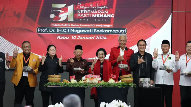 Ketua Umum DPP PDI Perjuangan (PDIP) Megawati Soekarnoputri