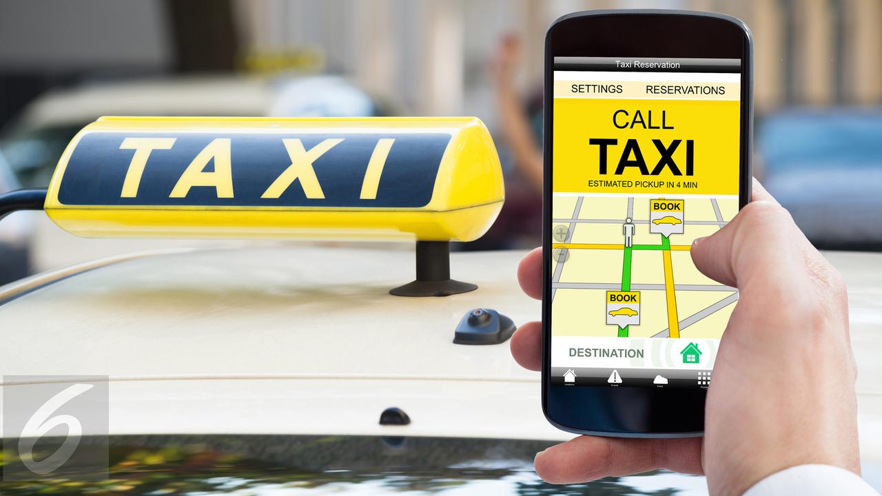 Ilustrasi Foto Taksi Online (iStockphoto) ​