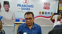 Wakil Ketua DPRD DKI Jakarta M Taufik saat berada di Kantor Seknas Prabowo-Sandi, Jakarta Pusat. (Merdeka.com)