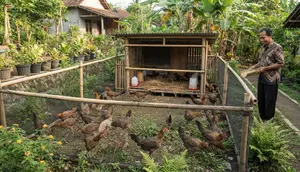 7 Cara Membuat Area Umbaran Ayam Kampung Hemat Lahan