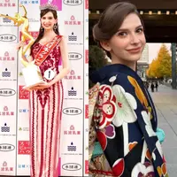 Carolina Shiino Miss Jepang Terbaru Berparas Bule. [@karolina0824]