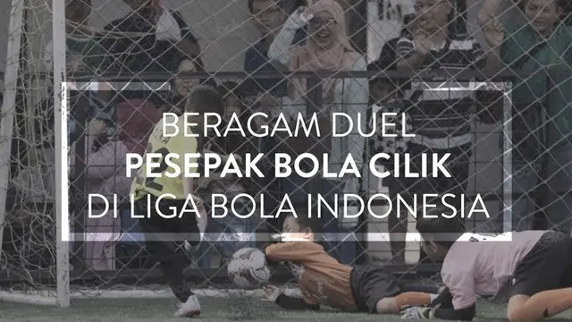 Video beragam duel pesepak bola cilik di Liga Bola Indonesia pada Minggu (7/8/2016).
