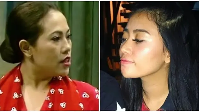 6 Beda Pesona Pelawak Nunung Muda dan Rachel Vennya Remaja, Disebut Mirip