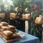 Pengungkapan kasus peredaran narkoba oleh Oknum Anggota TNI di Tangerang, Banten. (Liputan6.com/Yandhi Deslatama)