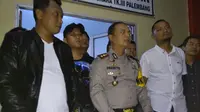 Satreskrim Polresta Palembang berhasil menangkap pelaku begal di Palembang (Liputan6.com / Nefri Inge)