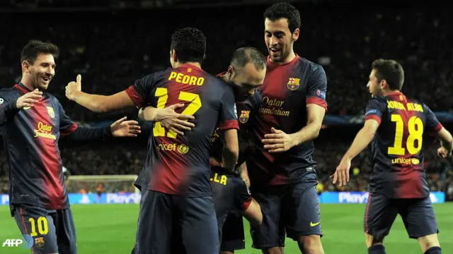 Barcelona vs AC Milan 4-0