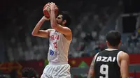 Pelatih Timnas Basket Iran, Hakan Demir, optimistis menatap persaingan yang akan dihadapi timnya di Piala Dunia FIBA 2023. (AFP/Adek Berry)