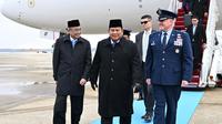 Presiden Prabowo Subianto Tiba di Amerika Serikat (BPMI Setpres)