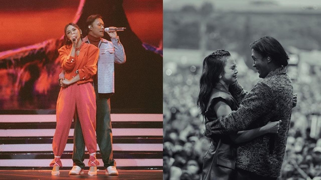 6 Potret Mahalini Raharja Manggung Bareng Rizky Febian, Selalu Tampil Mesra