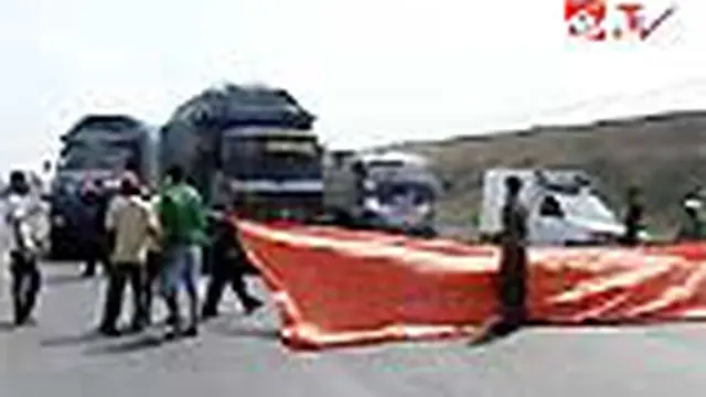 Korban Lumpur Sidoarjo Kembali Berunjuk Rasa