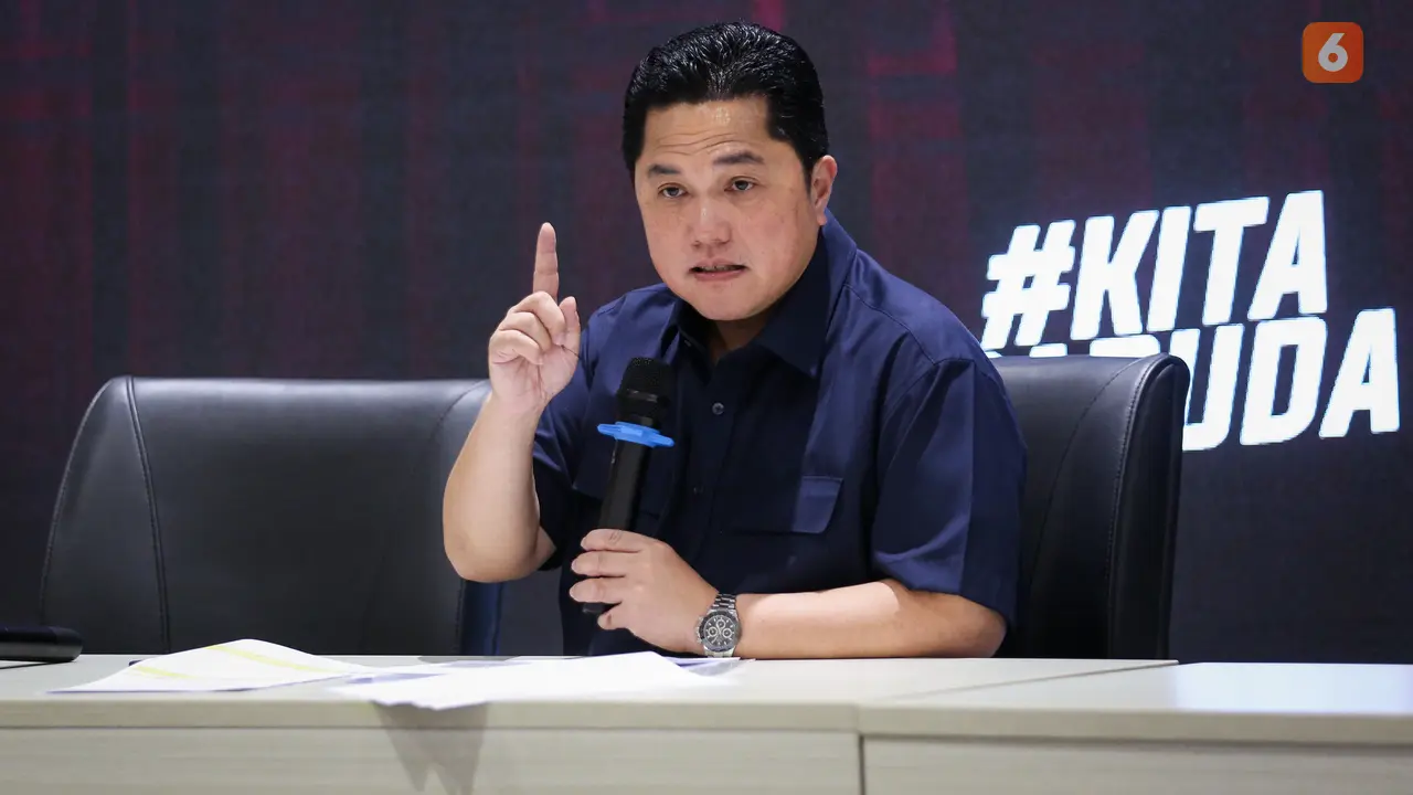 Konferensi Pers Perihal Satgas Transparansi Keuangan PSSI
