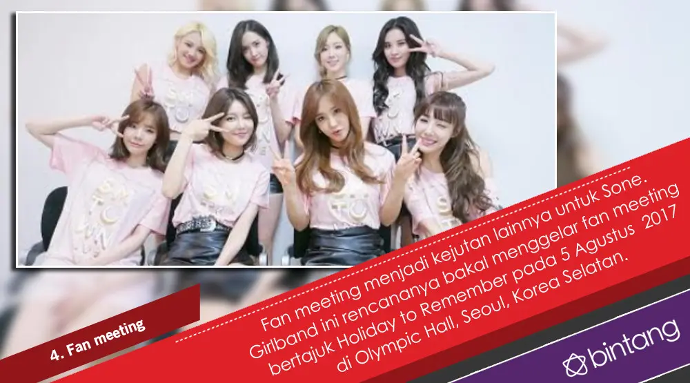 Holiday Night, Comeback Spesial SNSD di Ultah ke-10. (Foto: Instagram/xolovestephi, Desain: Nurman Abdul Hakim/Bintang.com)