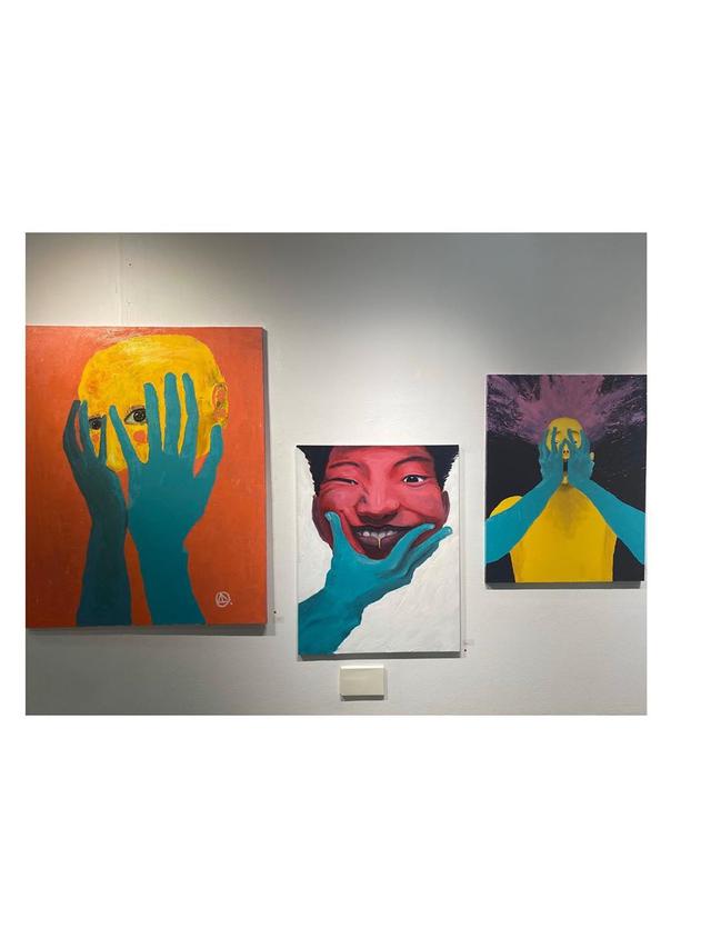 Lukisan Mino Winner (Instagram/ jennierubyjane)