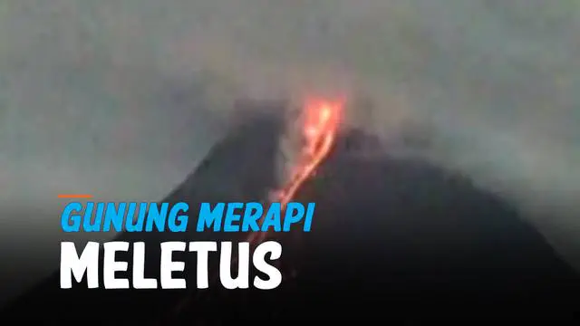 Aktivitas vulakanik Gunung Merapi terekam kamera CCTV. Dari dini hari hingga Selasa (30/11) pagi tercatat sedikitnya 23 semburan lava pijar keluar dari puncak gunung.