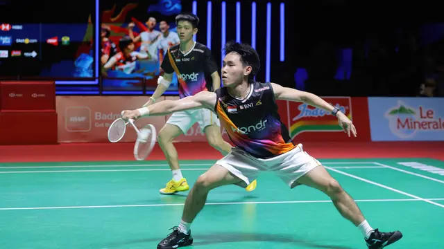 Raymond Indra/Nikolaus Joaquin Kandas, Indonesia Gagal Penuhi Target Dua Gelar di Indonesia Masters 2026