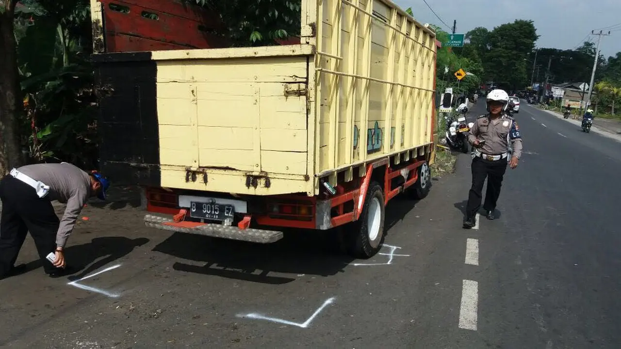 Kecelakaan Maut pasutri di Puncak Bogor.