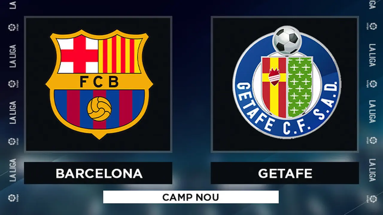 La Liga - Barcelona Vs Getafe