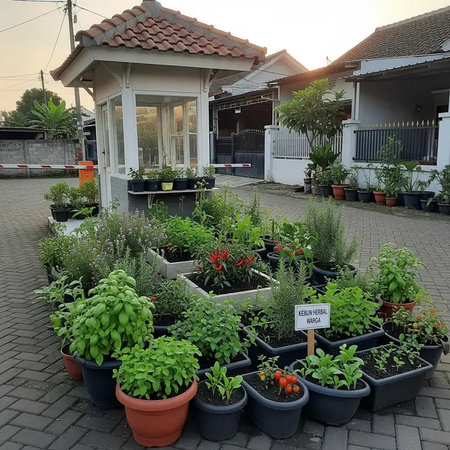 9 Ide Kebun Sayur di Sekitar Pos Ronda untuk Aktivitas Warga, Jadi Sumber Pangan