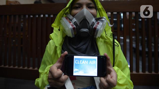 Aksi Menuntut Hak Udara Bersih