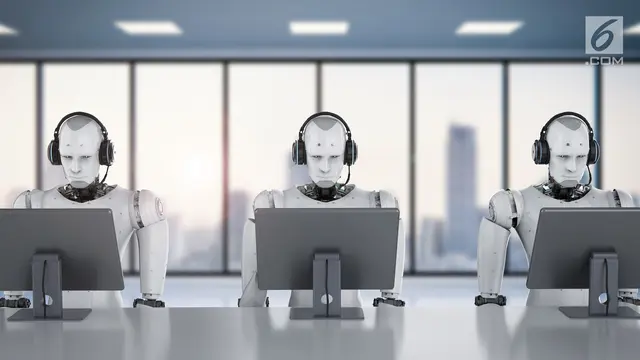 Ilustrasi Robot