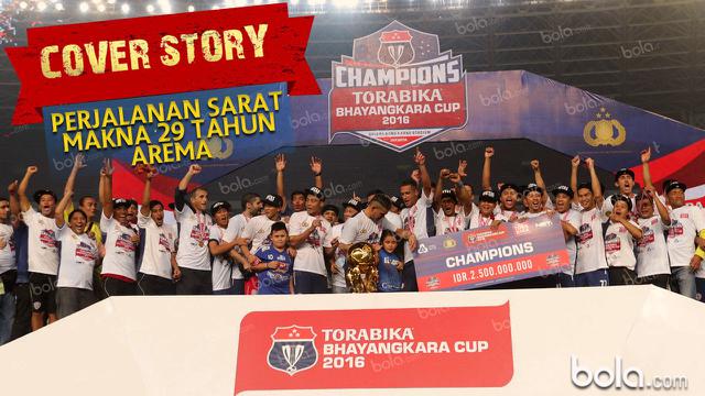 Cover Story: 29 Tahun Eksistensi Arema Si Singo Edan. (Bola.com/Adreanus Titus)