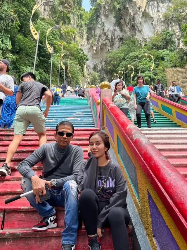 Potret Mayang dan Doddy Soedrajat Liburan di Malaysia, Lepas Penat