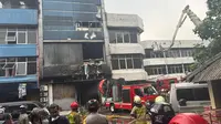 20 Kantong Jenazah Korban Kebakaran Kemayoran Tiba di RS Polri