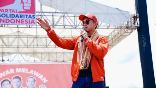 Ketua Umum Partai Solidaritas Indonesia (PSI) Kaesang Pangarep