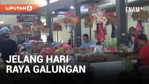 VIDEO: Harga Kebutuhan Pokok Naik Jelang Hari Raya Galungan