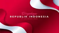Ilustrasi HUT RI, Kemerdekaan Indonesia. (Image by Freepik)