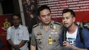Dimintai komentarnya, suami Nagita Slavina ini tidak mau menjawab seputar pertanyaan penyidik. (Adrian Putra/Bintang.com)