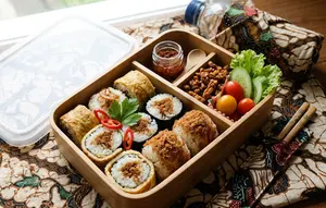 Resep Nasi Uduk Gulung Abon yang Praktis dan Antiribet
