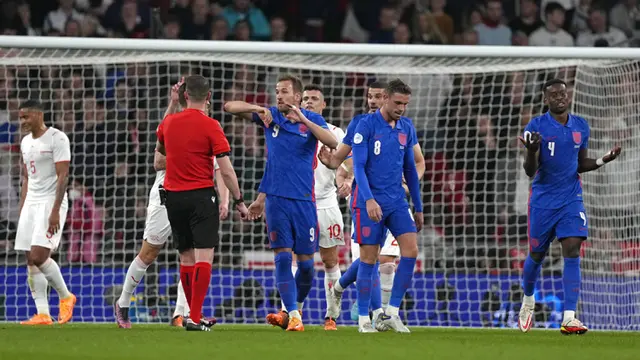 FOTO: Inggris Taklukkan Swiss di Wembley