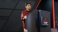 Presiden Direktur PT Mitsubishi Motors Krama Yudha Sales Indonesia (MMKSI), Naoya Nakamura/Stella Maris)