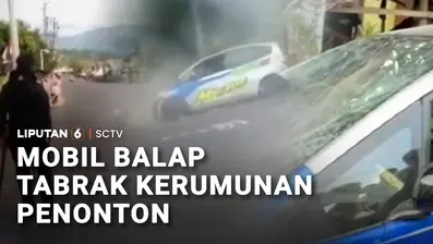 Ajang balap mobil dan motor di Kotamobagu, berubah jadi insiden berdarah. Ada satu mobil peserta hilang kendali dan menabrak kerumunan penonton, setidaknya delapan orang meninggal dunia.