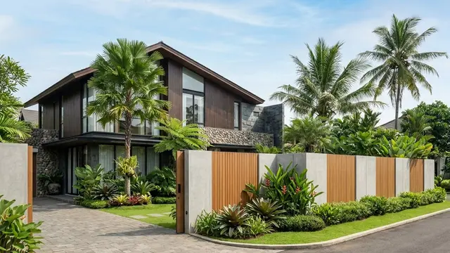 Pagar Panel Penuh (Solid Fence) untuk Privasi dan Keamanan Maksimal