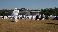 Milad Front Pembela Islam (FPI) di Bumi Perkemahan Cibubur. (Merdeka.com)