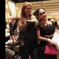 Sebelumnya, Syahrini juga pernah mengunggah foto dirinya dengan Paris Hilton saat pelantun 'Cetar' itu berlibur ke Las Vegas akhir tahun 2014. (instagram.com/princessyahrini)