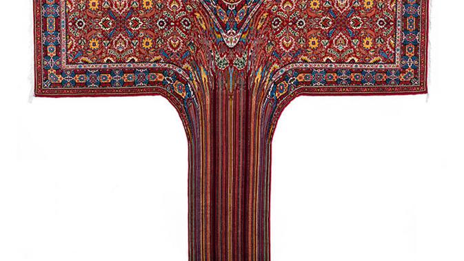 Faig Ahmed ciptakan karpet dengan bentuk unik. Sumber: Faig Ahmed