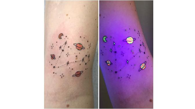 7 Desain Tato Bisa Menyala Ini Bikin Imajinasi Jadi Nyata