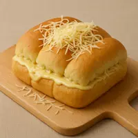 Ilustrasi&nbsp;Roti Gembong Rasa Keju/copyright dibuat AI