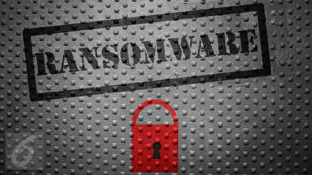 Ilustrasi Ransomware WannaCrypt atau Wannacry 
