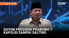 Presiden Prabowo Subianto menghadiri peresmian pabrik PT Lotte Chemical Indonesia di Cilegon, Banten pada Kamis, 6 November 2025.