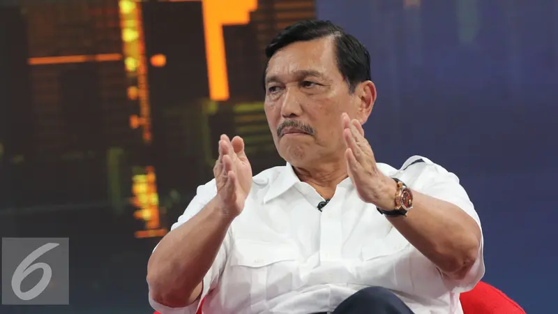 Menteri Koordinator Bidang Kemaritiman Luhut Binsar Pandjaitan.