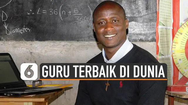 Ternyata ada seorang bergelar guru terbaik di dunia, bisa dijadikan inspirasi. Yakni guru IPA dan Matematika asal Kenya, Peter Tabichi.