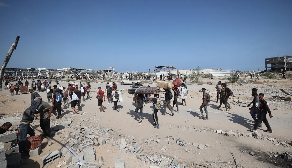 Kelompok-kelompok kemanusiaan telah menyerukan gencatan senjata penuh agar warga sipil di Gaza mendapatkan bantuan yang mereka butuhkan. (Eyad BABA/AFP)