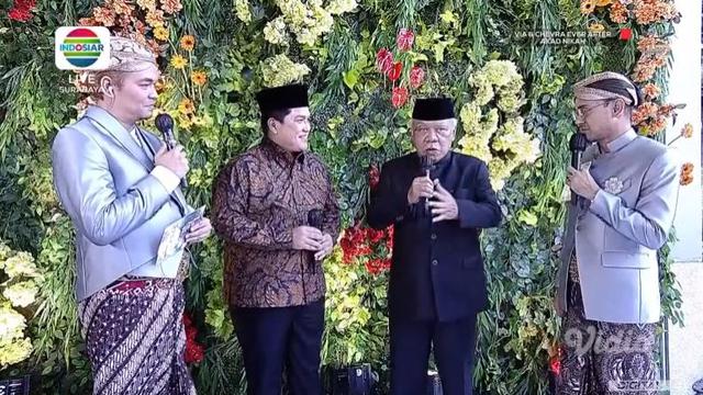 Erick Thohir - Basuki Hadimuljono (Foto: Indosiar)