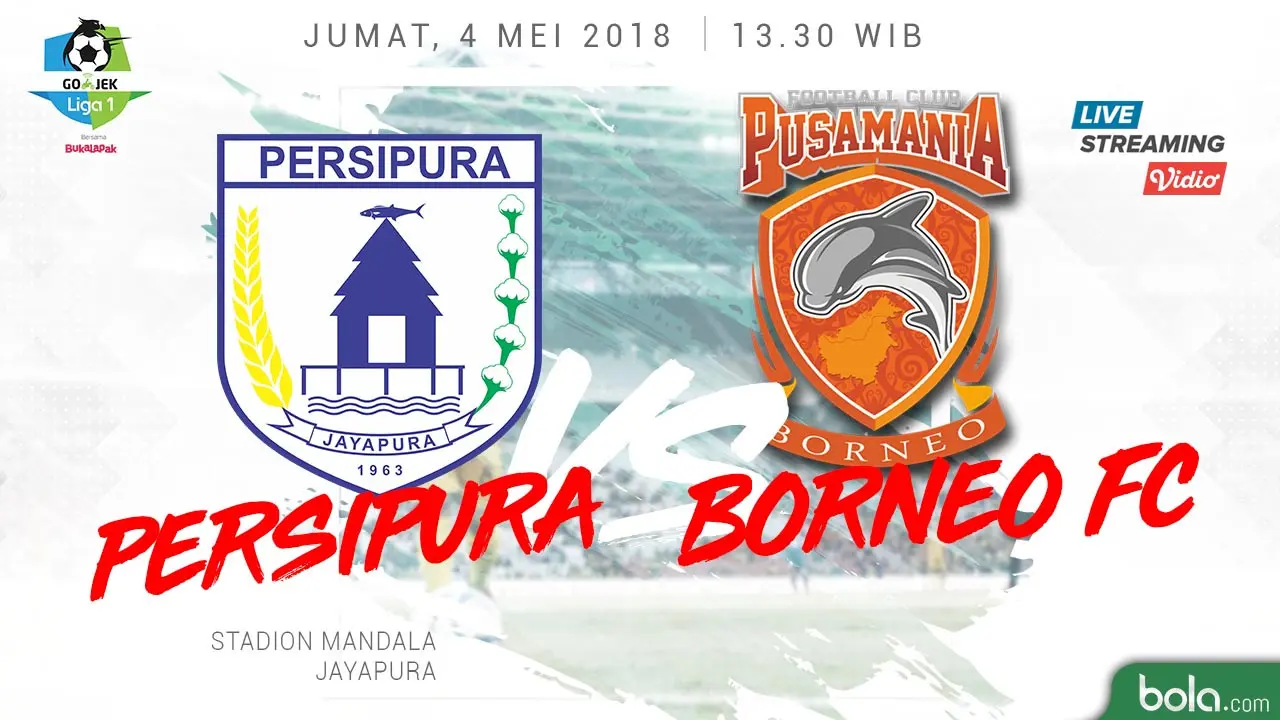Persipura Jayapura Vs Pusamania Borneo FC